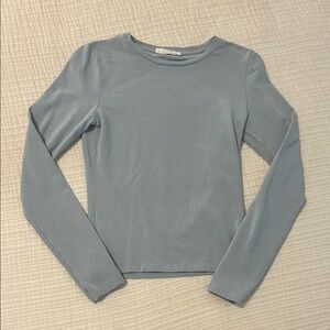 Long Sleeve Blue Top Cotton On